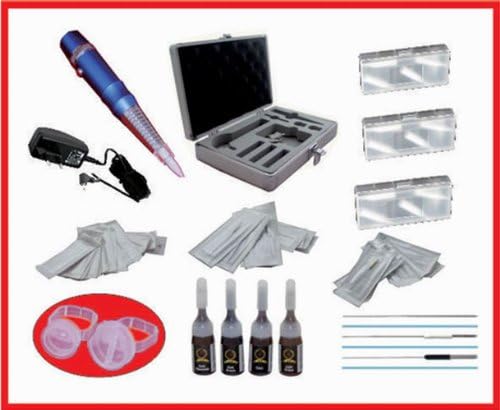 PRO New Permanent Makeup Tattoo Eyebrow Pen Machine Needles Inks Tips Set Lx-111