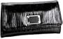 Calvin Klein Rain Patent Clutch,Black,one size