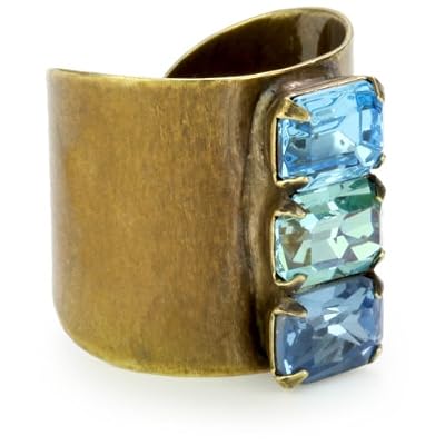 Sorrelli Stacked Crystal Ring