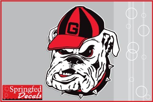 Georgia Bulldogs UGA MASCOT 18" Vinyl Decal Car Truck Sticker UGA
