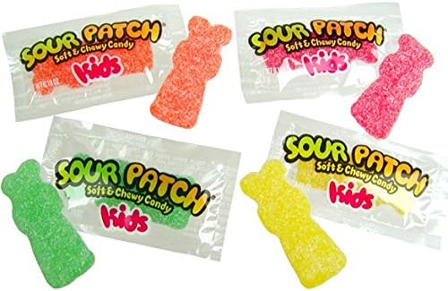 Sour Patch Kids Candy - Wrapped: 40 Pieces + SURPRISE BONUS.