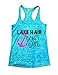 Womens Lake Hair Dont Care Funny Water Summer Messy Hair Burnout Tank Top