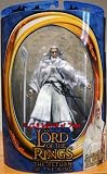 Eigenschaften TOY BIZ ROTK / Toy Biz LOTR / ROTK 2003 - Der Herr der Ringe - Deluxe Pack - GANDALF THE WHITE - mit Stoff Cape & Sword-Slashing Action - OVP