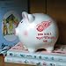 Born to Be Detroit Red Wings Fan Piggy Bank