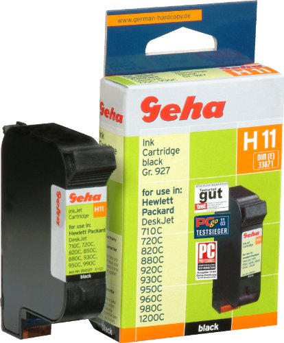 Geha Tintenpatrone für HP ersetzt Nr. 45 schwarz