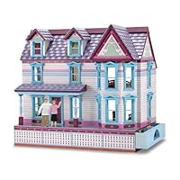 Melissa and Doug Self-Storing Fully Furnished Dollhouse
