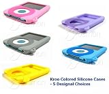Kroo 2-Tone Apple iPod Nano (3rd Generation) Silicone Case