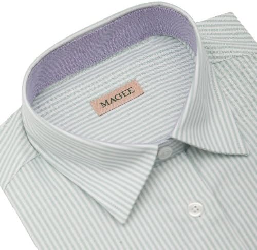Magee Women's Stripe Shirt Green 16