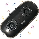 August MB100B Lecteur MP3 Portable avec Haut-parleurs Stéréo Intégré et Lampe LED - Couleur: Noir VOIR OFFRES SPECIALES ET RECEVREZ UN CADEAU GRATUIT!!