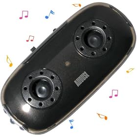 August MB100B Lecteur MP3 Portable avec Haut-parleurs St�r�o Int�gr� et Lampe LED - Couleur: Noir VOIR OFFRES SPECIALES ET RECEVREZ UN CADEAU GRATUIT!!