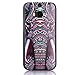 For HTC One (M8) , Leathlux Colorful Tribal Elephant Hard Plastic Back Case Protective Skin Cover for HTC One (M8) / HTC One (M8) CDMA