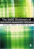 img - for The SAGE Dictionary of Qualitative Management Research book / textbook / text book