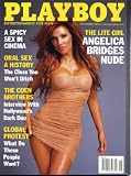 Playboy November 2001 Angelica Bridges/Miller Lite & Baywatch on Cover (nude inside), The Coen Brothers Interview, Will Ferrell 20 Questions, Sex in Cinema, Oral History of Sex, Alicia Brian Fiction