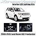 XtremeVision Land Rover LR2 Freelander SUV 2008-2015 (8 Pieces) Pure White Premium Interior LED Kit Package + Installation Tool