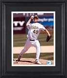 Rich Harden Oakland Athletics Framed Unsigned 8x10 Photograph