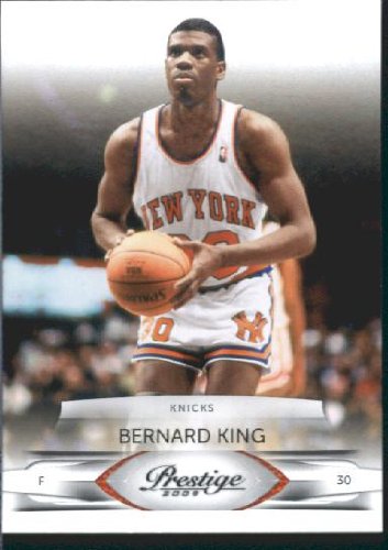 2009 /10 Panini Prestige Basketball Card # 131 Bernard King New York Knicks Mint Condition- Shipped In Protective Screwdown Display Case!