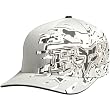 Fox Racing Quasar Men's Flexfit Race Wear Hat/Cap - Color: Grey, Size: Small/Medium