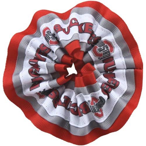 Ohio State Buckeyes Ladies Logo Hair Scrunchie