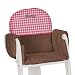Herlag H5065-262 Sitzpolster braun/vichy-pink f�r Tipp Topp III