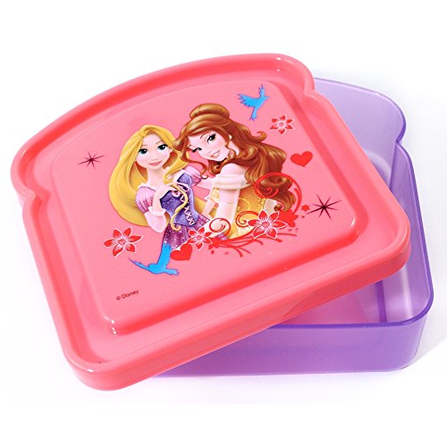 Disney Princess Girls Lunch Storage Fresh Sandwich Container
