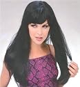 Long Black Glamour Wig