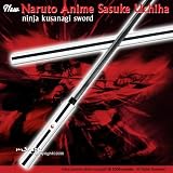 New Naruto Anime Sasuke Uchiha Ninja Kusanagi Cosplay Sword