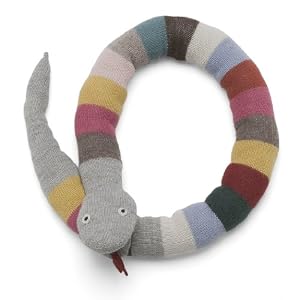 Oeuf Eco-friendly Plush Toy, Snake
