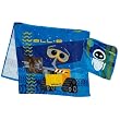 Wall-E 2-Piece Bath/Wash Fiber Reactive Print Towel Set with Sound Lights