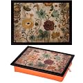 Andrew Knietablett Laptray Paisley Floral Kniekissen Tablett Blumen Blume
