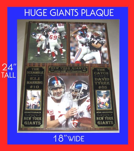 HUGE NEW YORK GIANTS SUPER BOWL XLII 