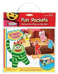 Colorforms Fun Pockets Yo Gabba Gabba Fun Pocket