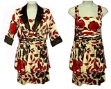 Michel Ambers Silk Floral 2 Piece Dress Suit Outfit Mother of Bride Wedding Occasion Evening Wear Size 16