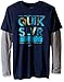 Quiksilver Boys' Scribble Long Sleeve Tee Shirt