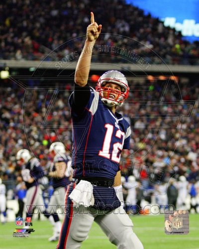 Tom Brady New England Patriots 2012 NFL Action Photo 8x10