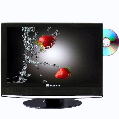 FAVI L1918A-V-BL 19-Inch 720p LCD HDTV with Built in DVD Player/Card Reader/USB, Jet Black