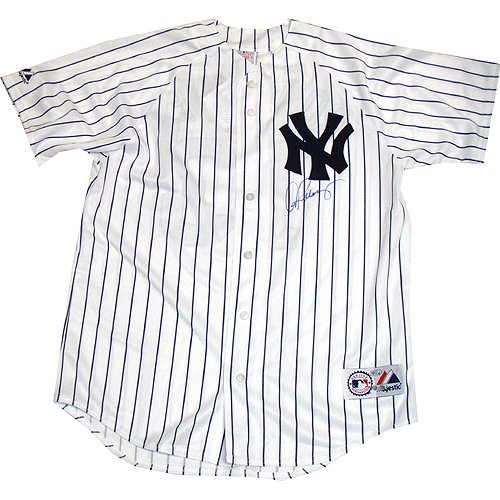 Steiner Sports MLB New York Yankees Alex Rodriguez Replica Pinstripe Jersey (No Patches)