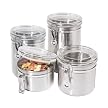 Stainless Steel Canister 4-pc. Set