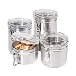 Stainless Steel Canister 4-pc. Set