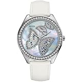 GUESS Mosaic Butterfly Watch