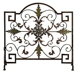 Beautiful Metal Fireplace Screen
