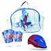 Darpeje OSPI004 Spiderman Helm mit Arm- und Beinschtzern