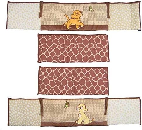Lion King Go Wild Safari Jungle Lion Baby Bumper