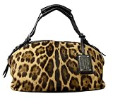 Dolce & Gabbana - Dolce & Gabbana Miss Bunny Leopard Ponyhair Black Leather Satchel BB2112-A7660-89907