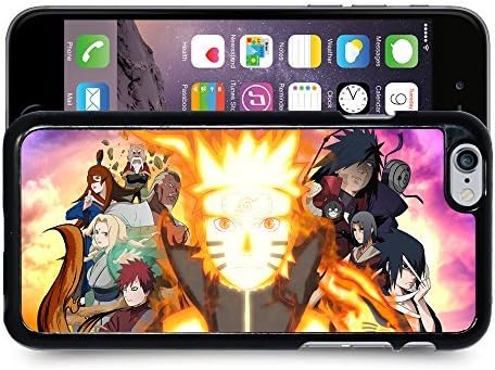 Case88 Designs Naruto Nine-Tailed Demon Fox Mode Protective Snap-on Hard Back Case Cover for Apple Iphone 6 4.7"