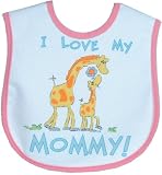 Terry Cloth Bib w/ Saying - Daddy