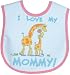 Terry Cloth Bib w/ Saying - Daddy