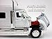 International Lone Star (Lonestar) Truck Diecast Metal 1/32 Scale Truck Model - WHITE