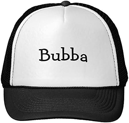 Unisex-Adult One Size Black Bubba Trucker Hat Cap