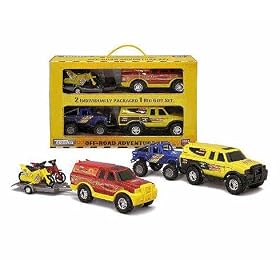 Tonka Off-Road Adventure Set 2 Pack (Red and Yellow)