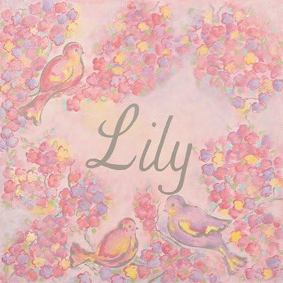 Personalized Pastel Blossom Personalized Canvas Art